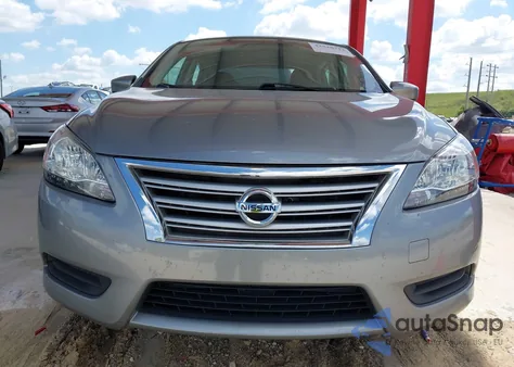 2013 Nissan Sentra S from USA, damaged, VIN 3N1AB7AP4DL760334